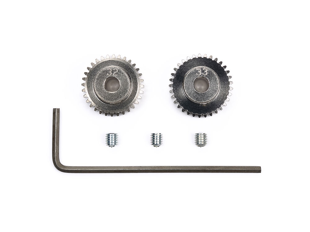 Tamyia 53691 MOTORTANDHJUL 32-33T 0,4