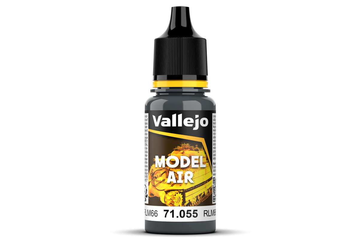 Vallejo 71055 Model Air 17ml black grey RLM66