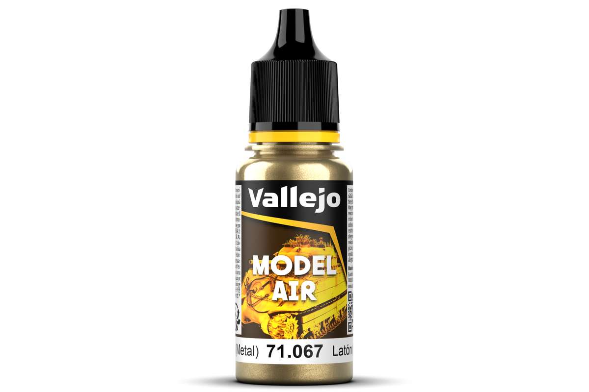 Vallejo 71067 Model Air 17ml bright brass