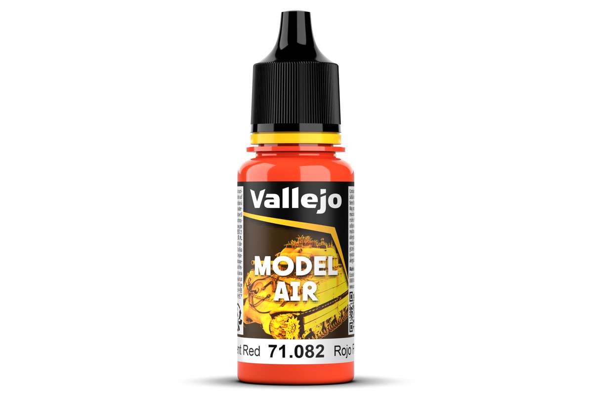 Vallejo 71082 FLUORESCENT RED