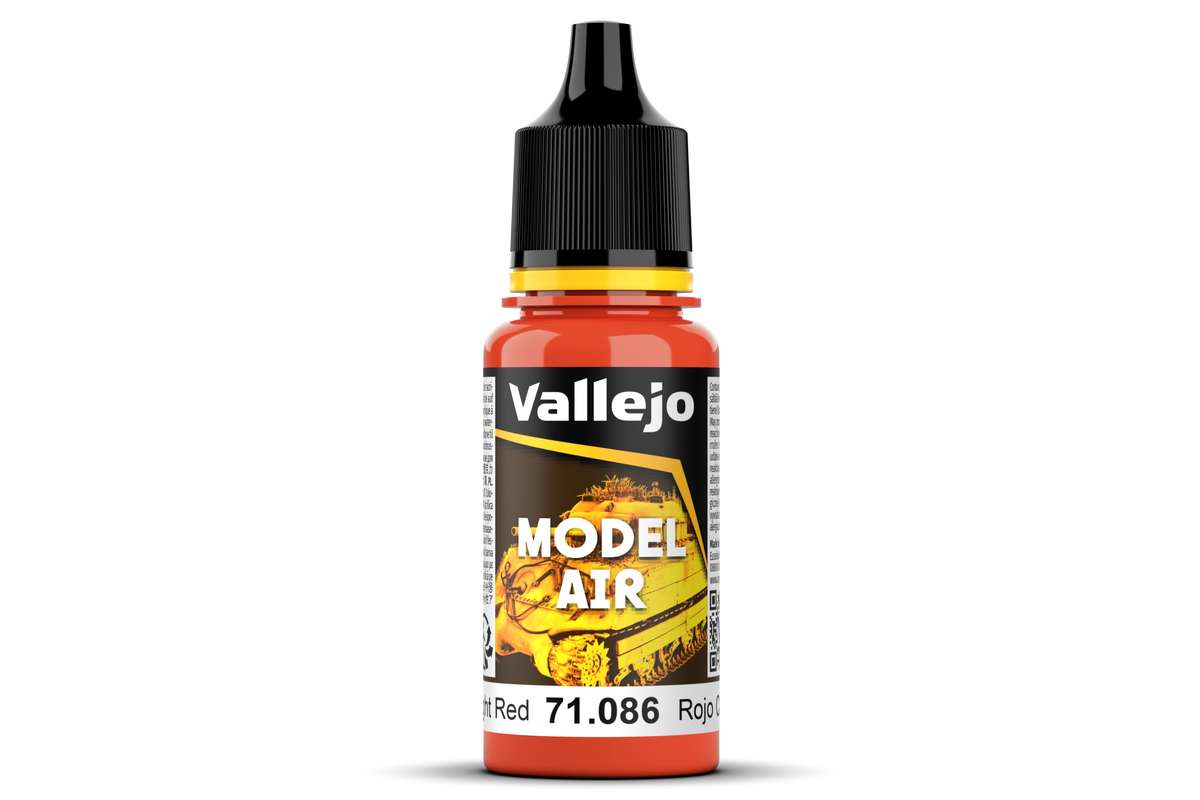 Vallejo 71086 Model Air 17ml light red