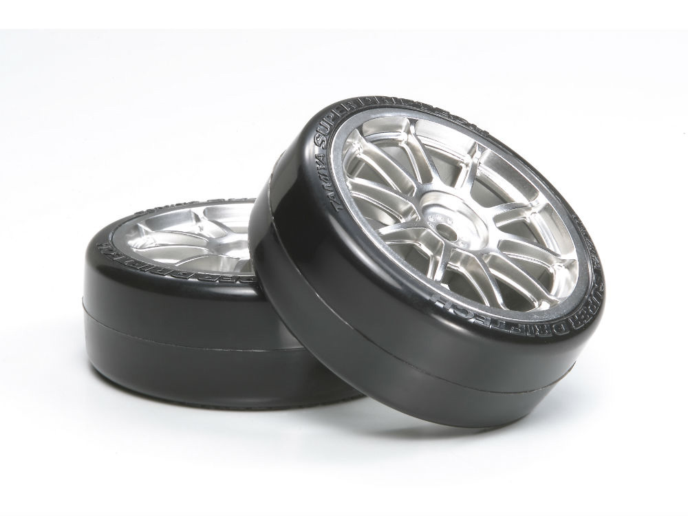 TAMIYA 54022 10-S wheel w/SD tire 2stk