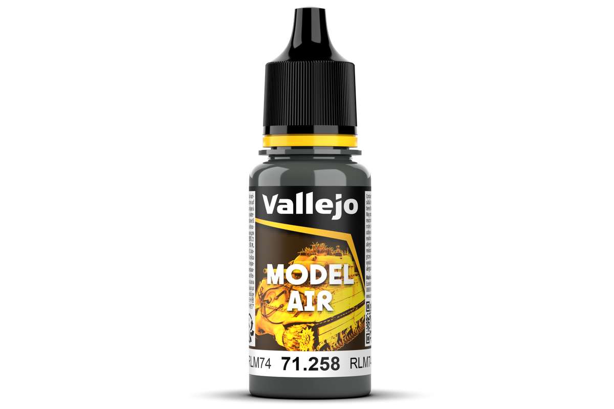 VALLEJO 71258 Modelair 17 Ml. Grey Green RLM74