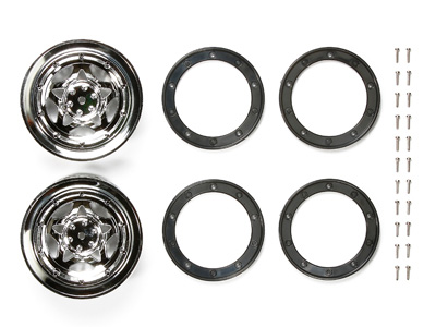 TAMIYA 54493 CR-01 Plate Pent Wheel