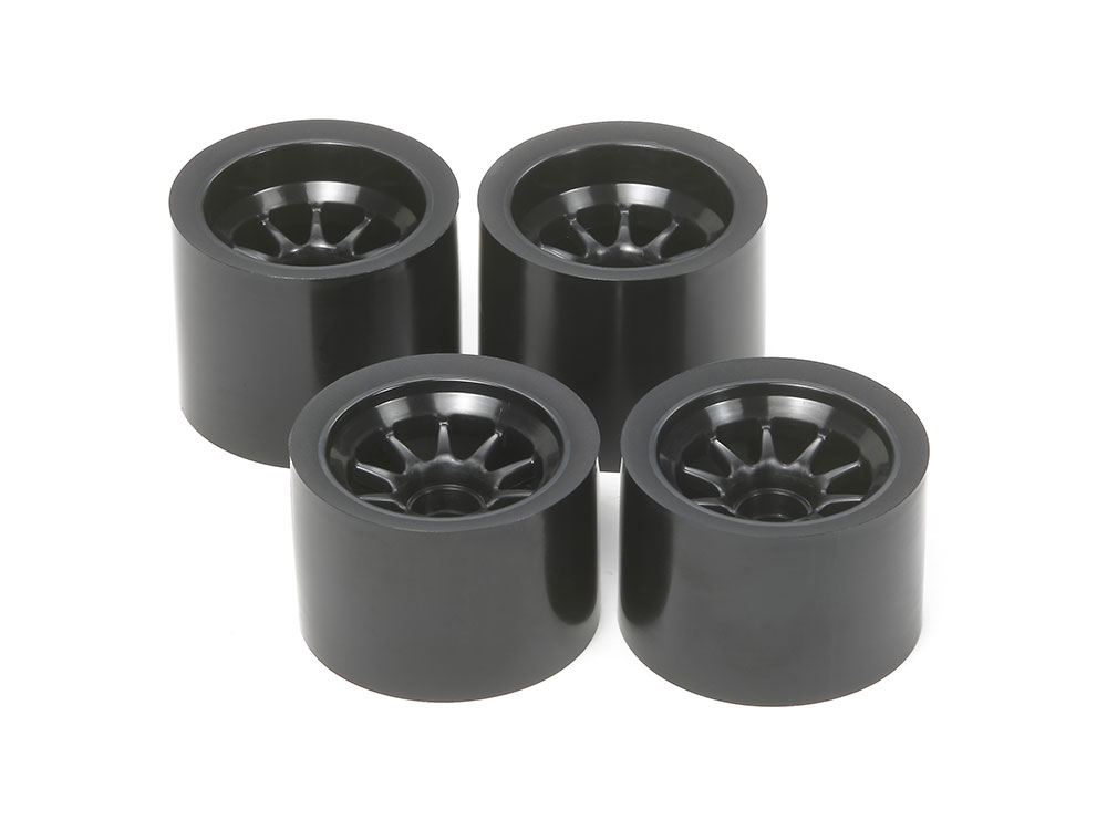 TAMIYA 51378 F104 Wheel Set Black Sponge Tire