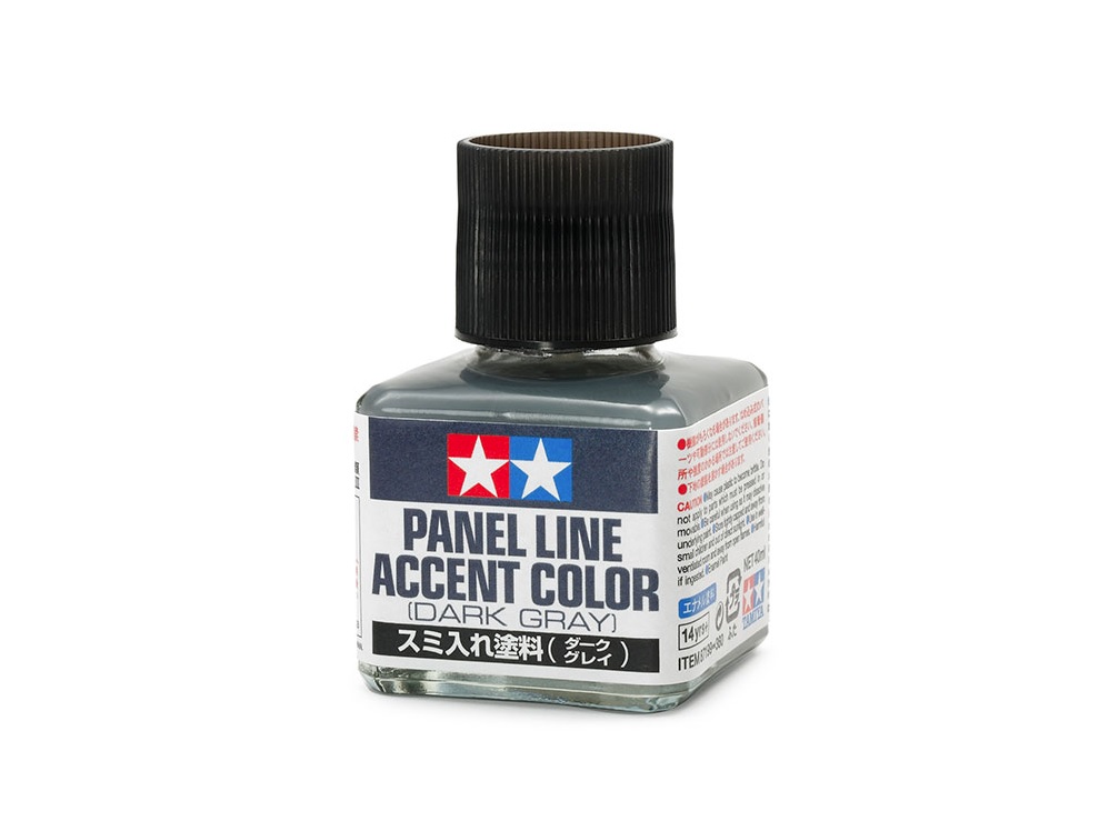 TAMIYA 87199 Panel Line Accent Color Dark Gray (40ml)