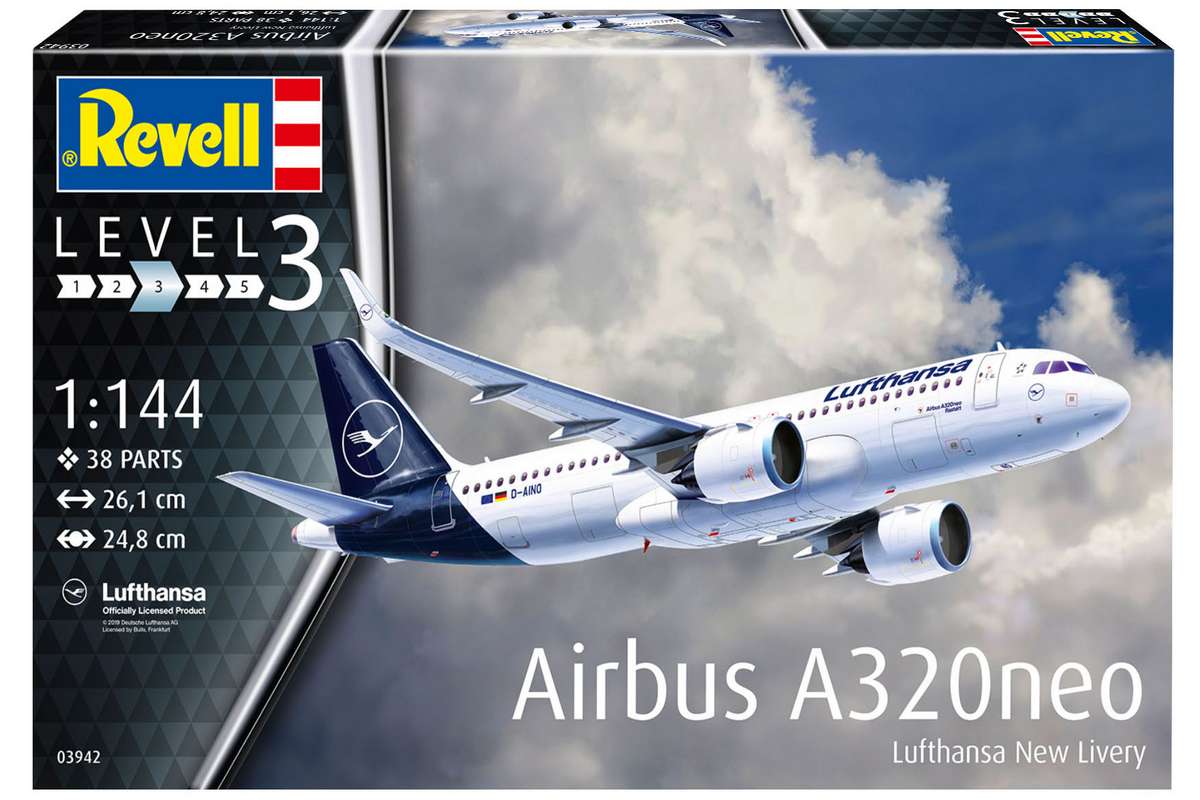 Revell 3942 Airbus A320 neo Lufthansa'New Li - 10