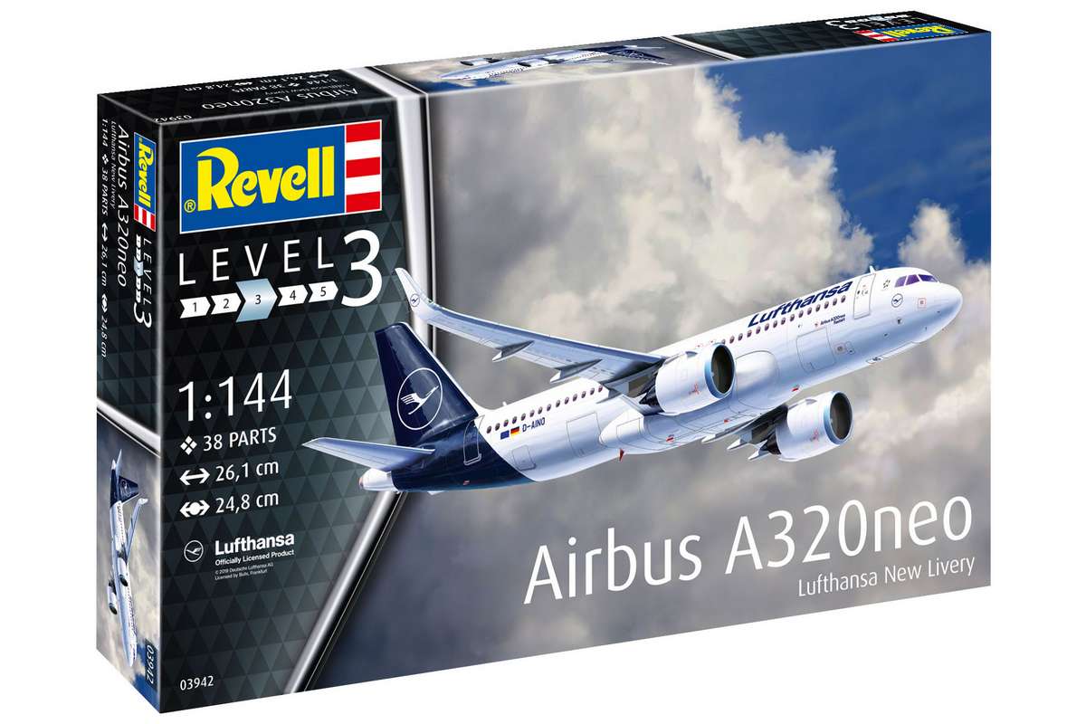 Revell 3942 Airbus A320 neo Lufthansa'New Li - 2