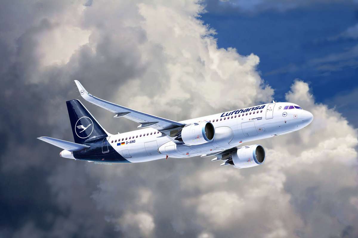 Revell 3942 Airbus A320 neo Lufthansa'New Li - 3