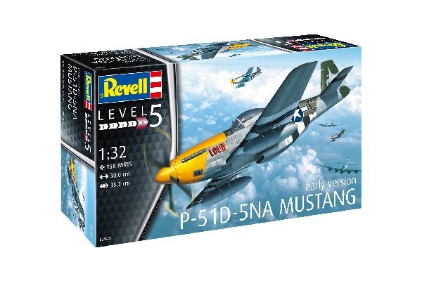 Revell 3944 P-51D-5NA Mustang (early version) - 2