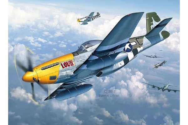 Revell 3944 P-51D-5NA Mustang (early version) - 3