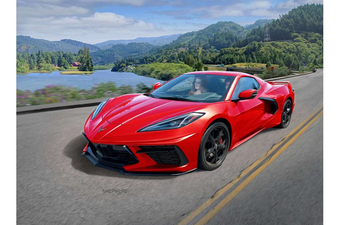 Revell 7714 Corvette C8 Coupé 1:24 - 6