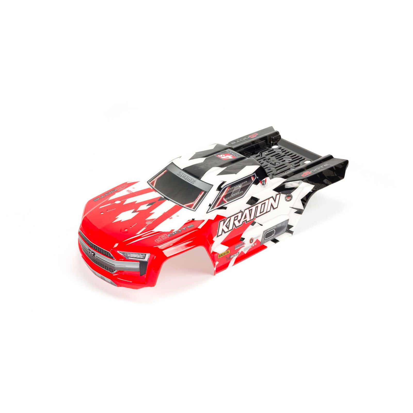 Arrma ARA402215 Kraton 4x4 BLX Painted Decaled Trimmed Body Red