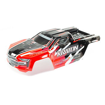 Arrma ARA406156 Kraton 6S BLX Painted Decaled Trimmed Body (Red)