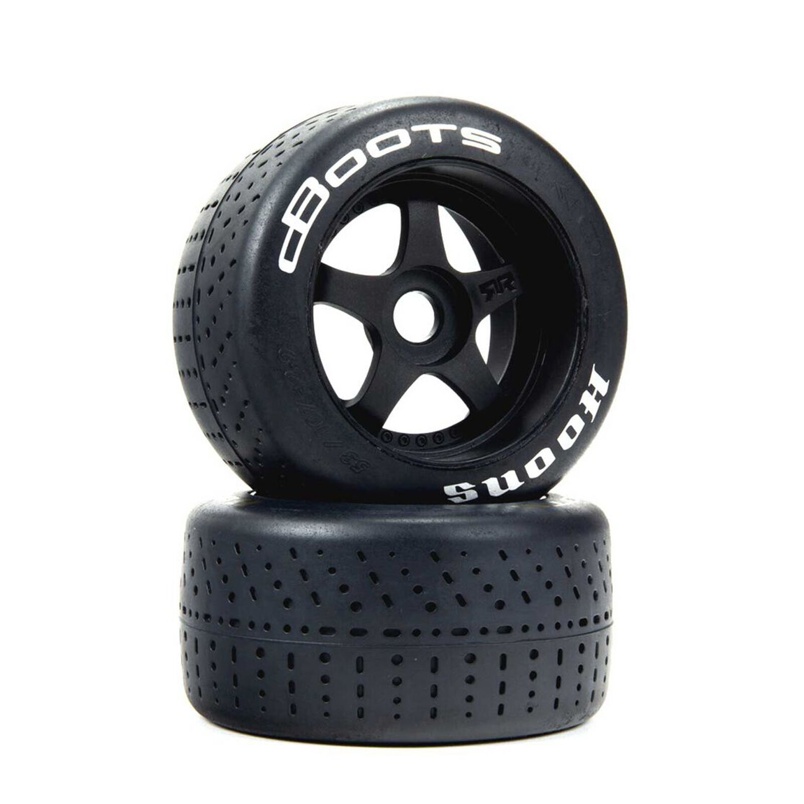 Arrma ARA550103 dBoots Hoons 53/100 2.9 Tire Set Silver 5-Spoke(2)