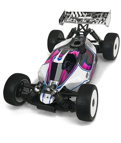 Bittydesign Body VISION 1/8 Buggy Mugen MBX8 (Clear) Pre-Cut - 2