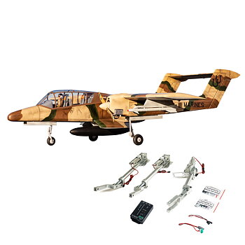 Hangar 9 OV-10 Bronco 30cc ARF med Landställ