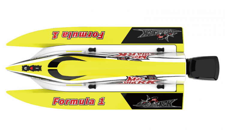 Joysway Mad Shark F1 V3 2.4G RTR Borstad Gul - 4