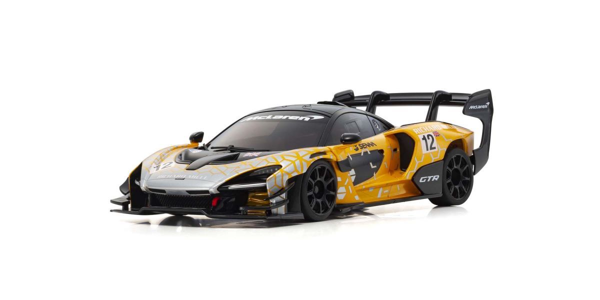 Kyosho 32340OR Kyosho Mini-Z RWD McLaren Senna GTR Orange (W-MM/KT531P) - 2