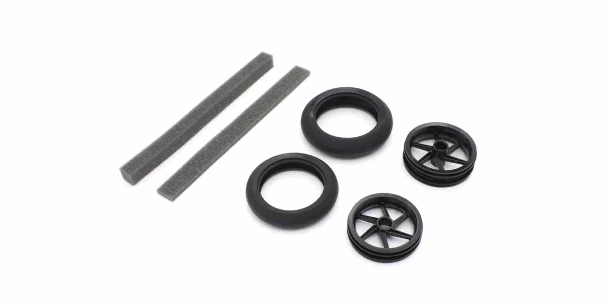 Kyosho GPTH103 Tyres & Wheels Hanging-On Racer (2) High Grip