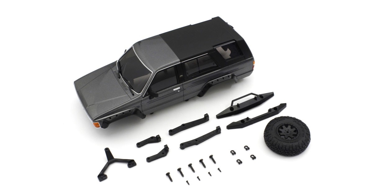 Kyosho MXB02GM Bodyshell Toyota 4Runner Mini-Z 4X4 MX01 Grey Metallic