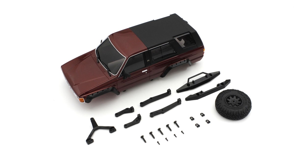 Kyosho MXB02MR Bodyshell Toyota 4Runner Mini-Z 4X4 MX01 Metallic Red