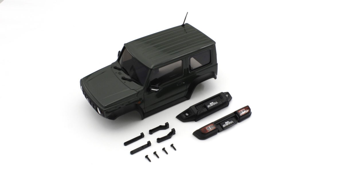 Kyosho MXB03GR Bodyshell Suzuki Jimny Sierra Green Mini-Z 4X4 MX01