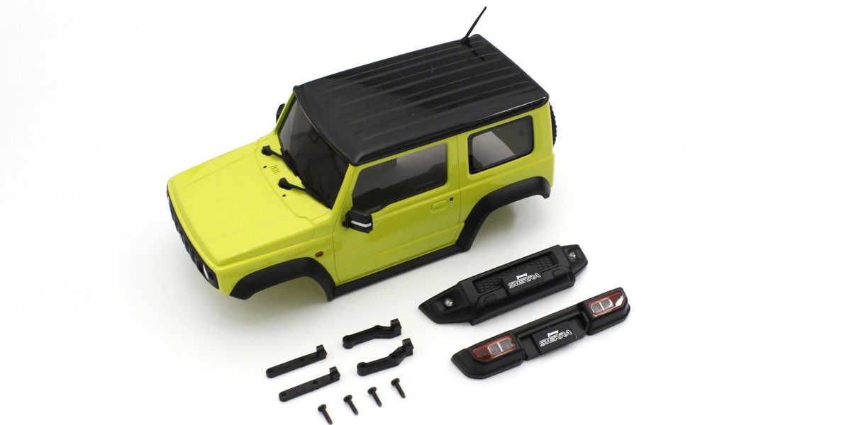 Kyosho MXB03Y Bodyshell Suzuki Jimny Sierra Yellow Mini-Z 4X4 MX01