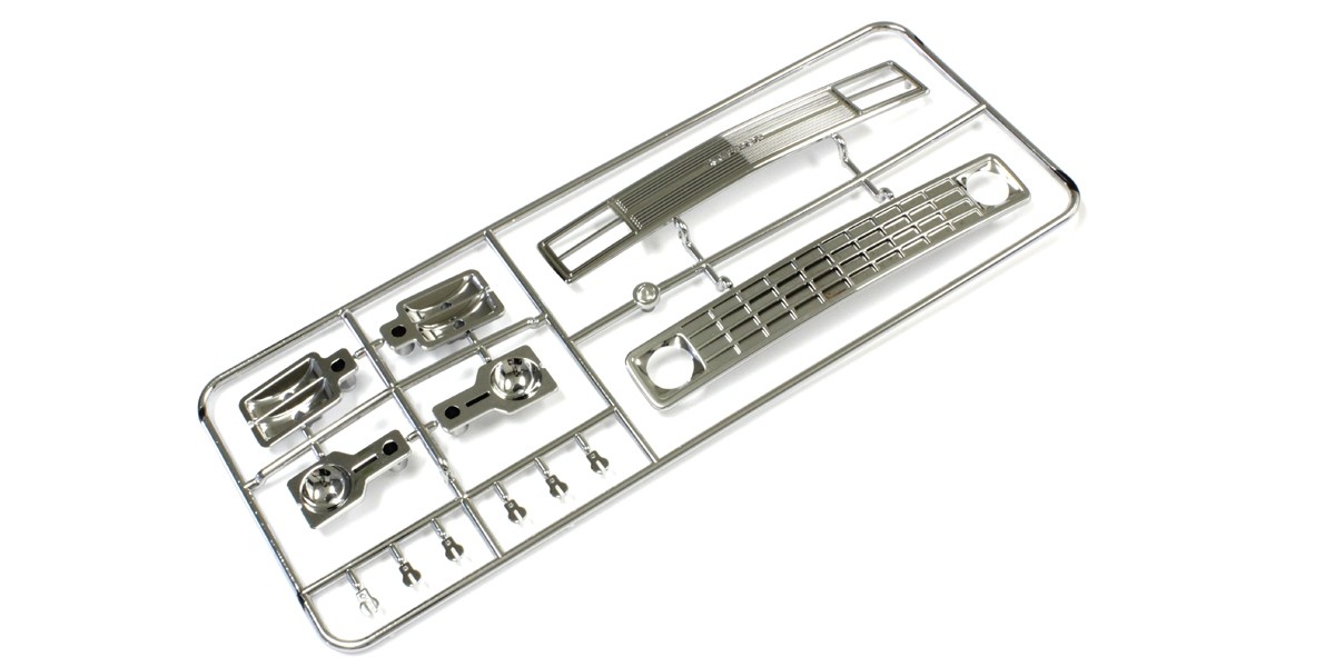 Kyosho OLB051-01SM Body Plastic Parts Set (Chromed) Kyosho Outlaw Rampage