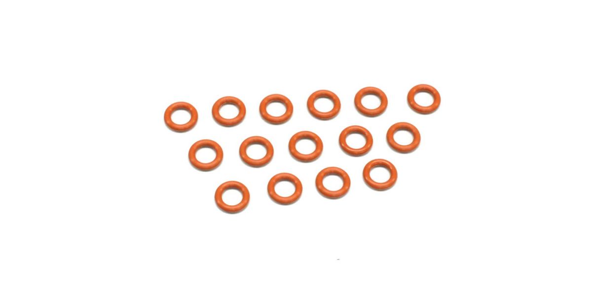 Kyosho ORG06B Kyosho O-Ring Seal P6  Orange (15)