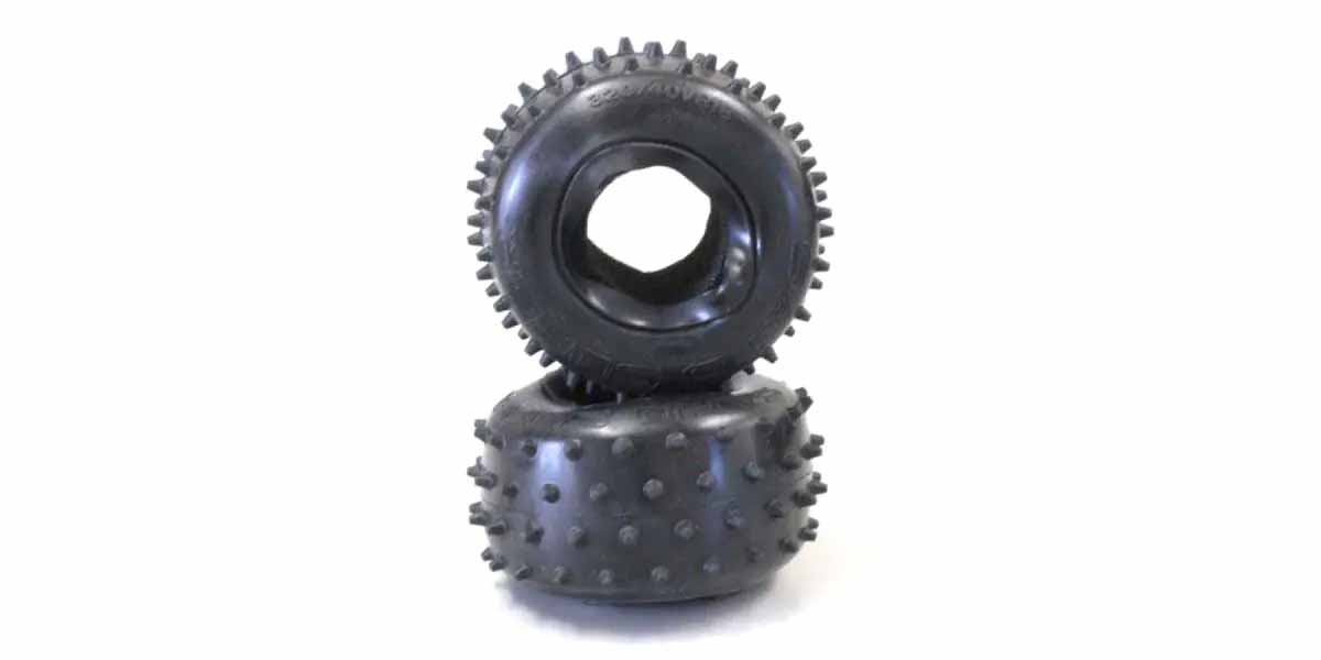 Kyosho OTT243SB Pin Tires Kyosho Optima (2) 43x86x40mm Soft