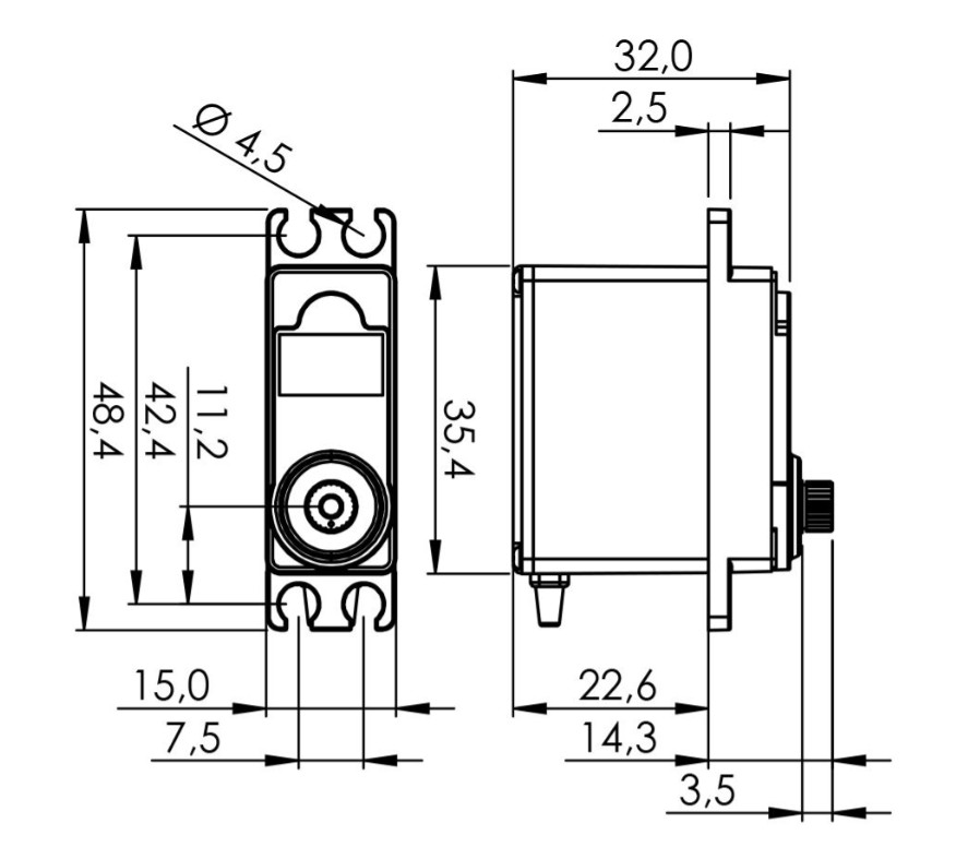 Multiplex Servo MD250MW - 2