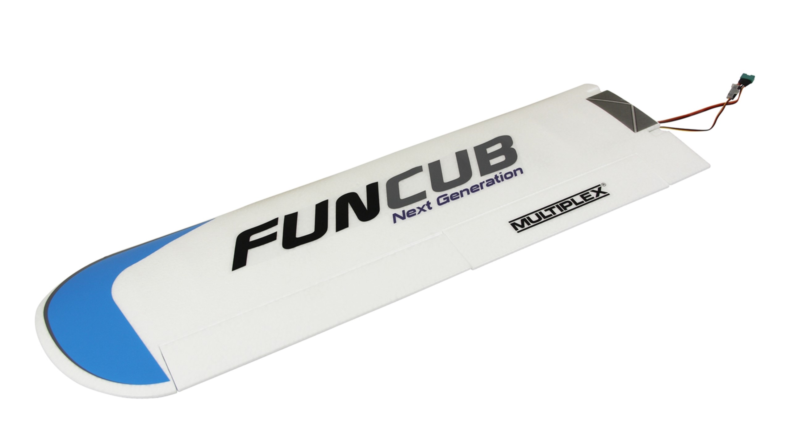 Multiplex RR Wing left FunCub NG (w.RC and Decal blue)