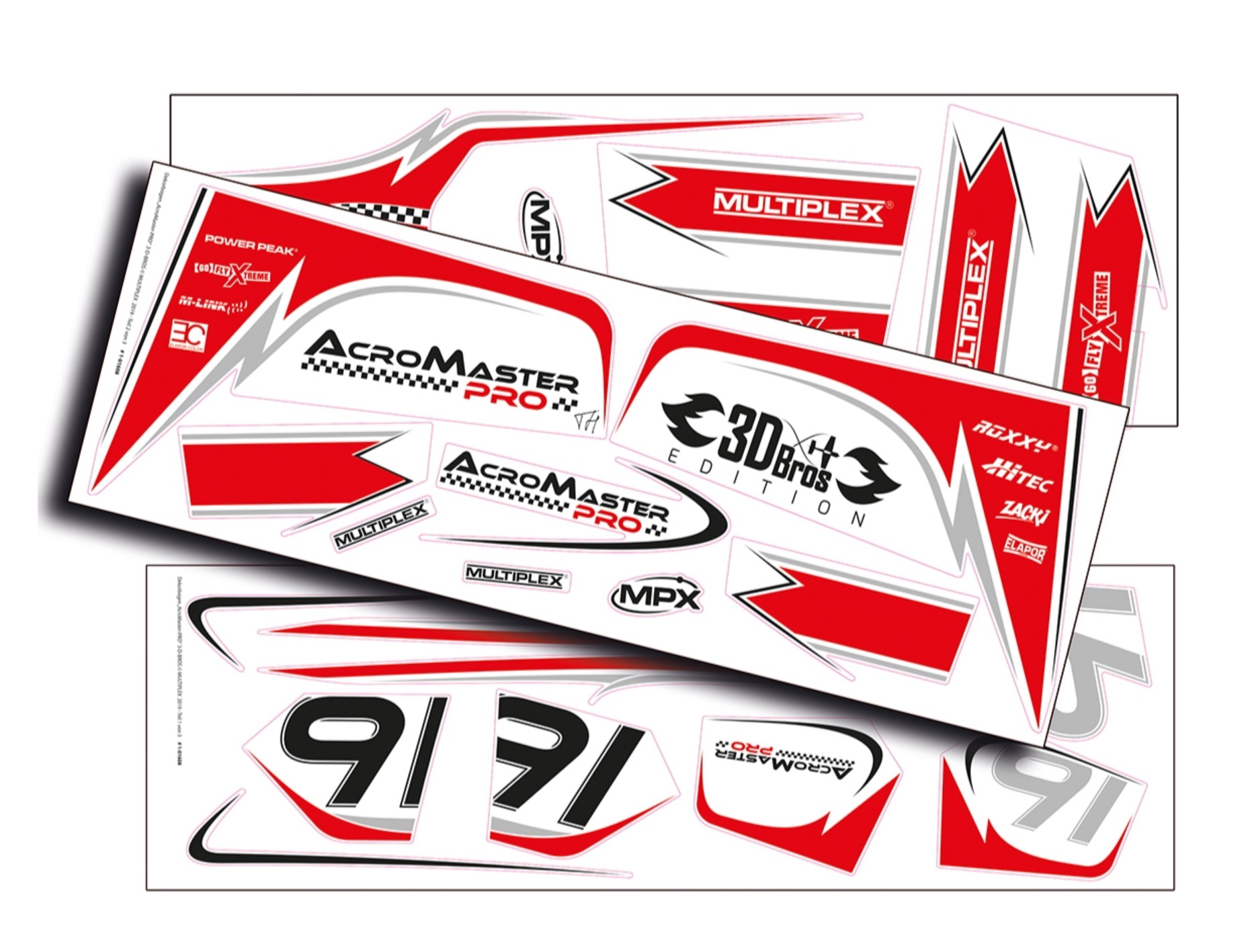 Multiplex AcroMaster Dekaler 3D Bros
