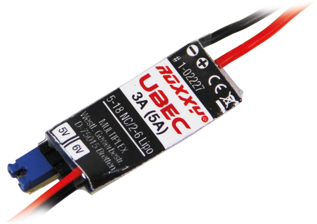 Multiplex Roxxy 3A UBEC