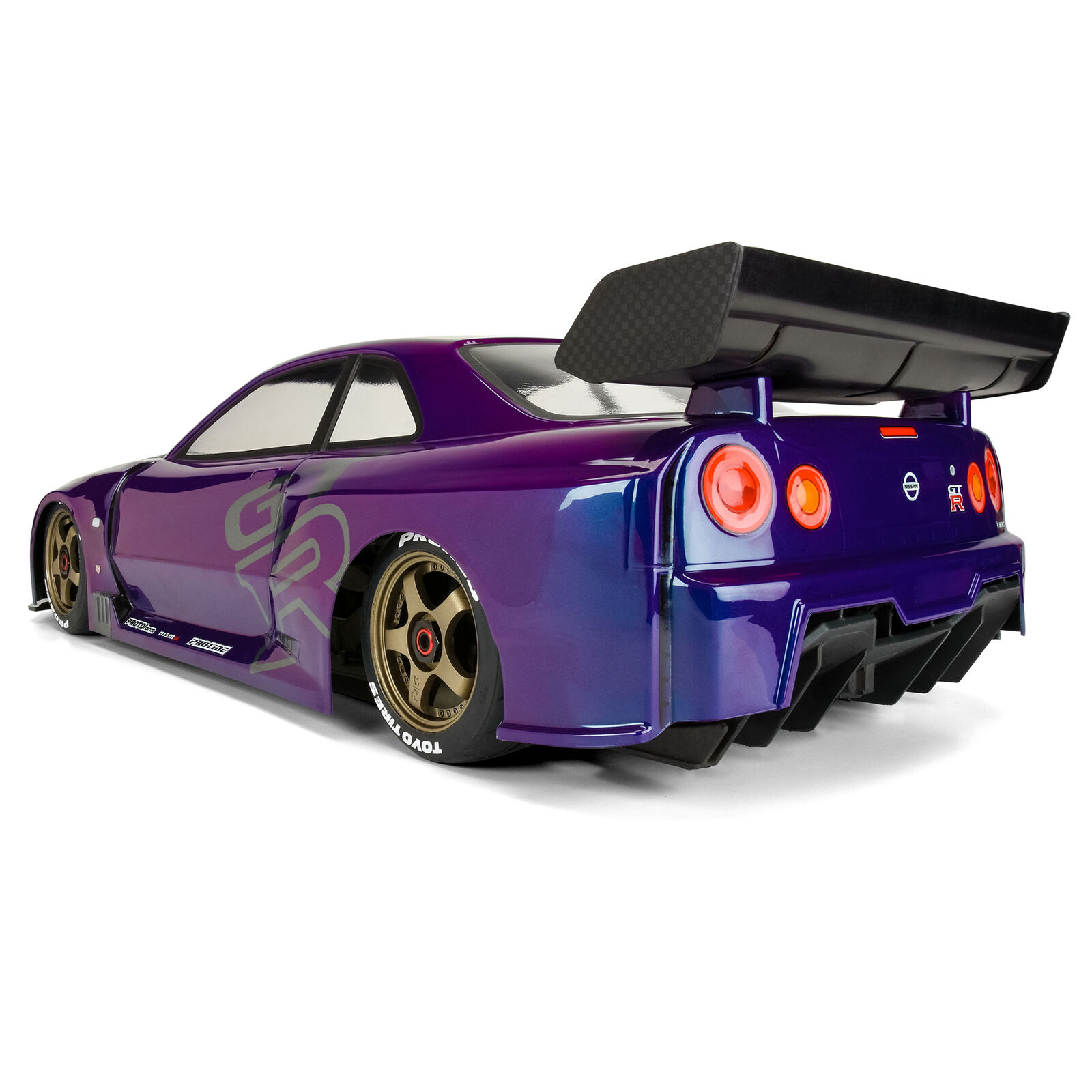 Protoform 1/7 2002 Nissan Skyline GT-R R34 Clr Bdy Infrctn - 8