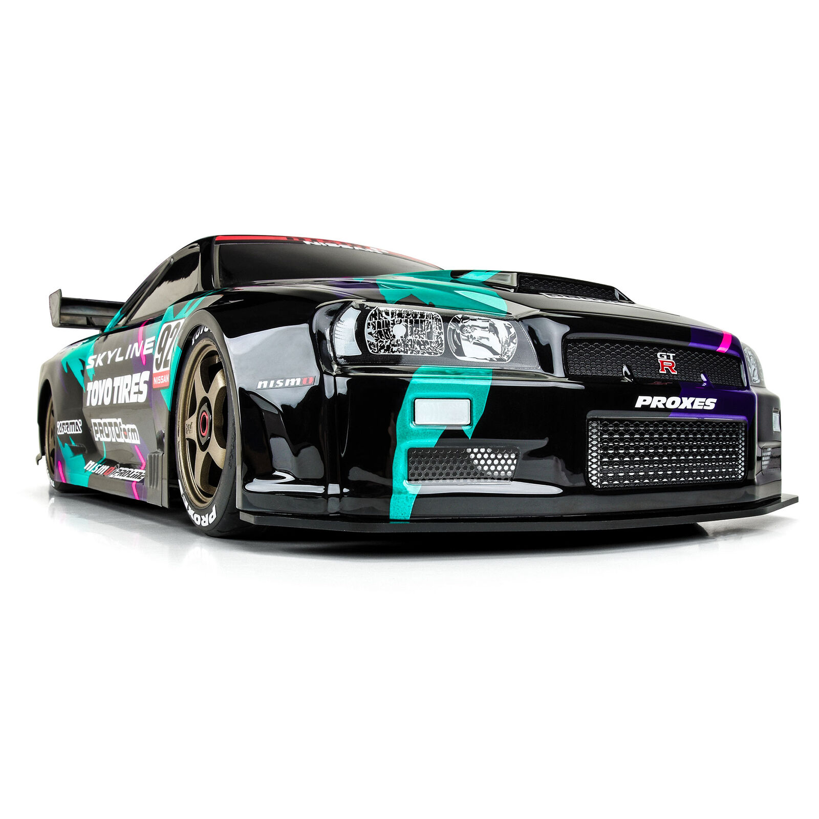 Protoform 1/7 2002 Nissan Skyline GT-R R34 Clr Bdy Infrctn - 2