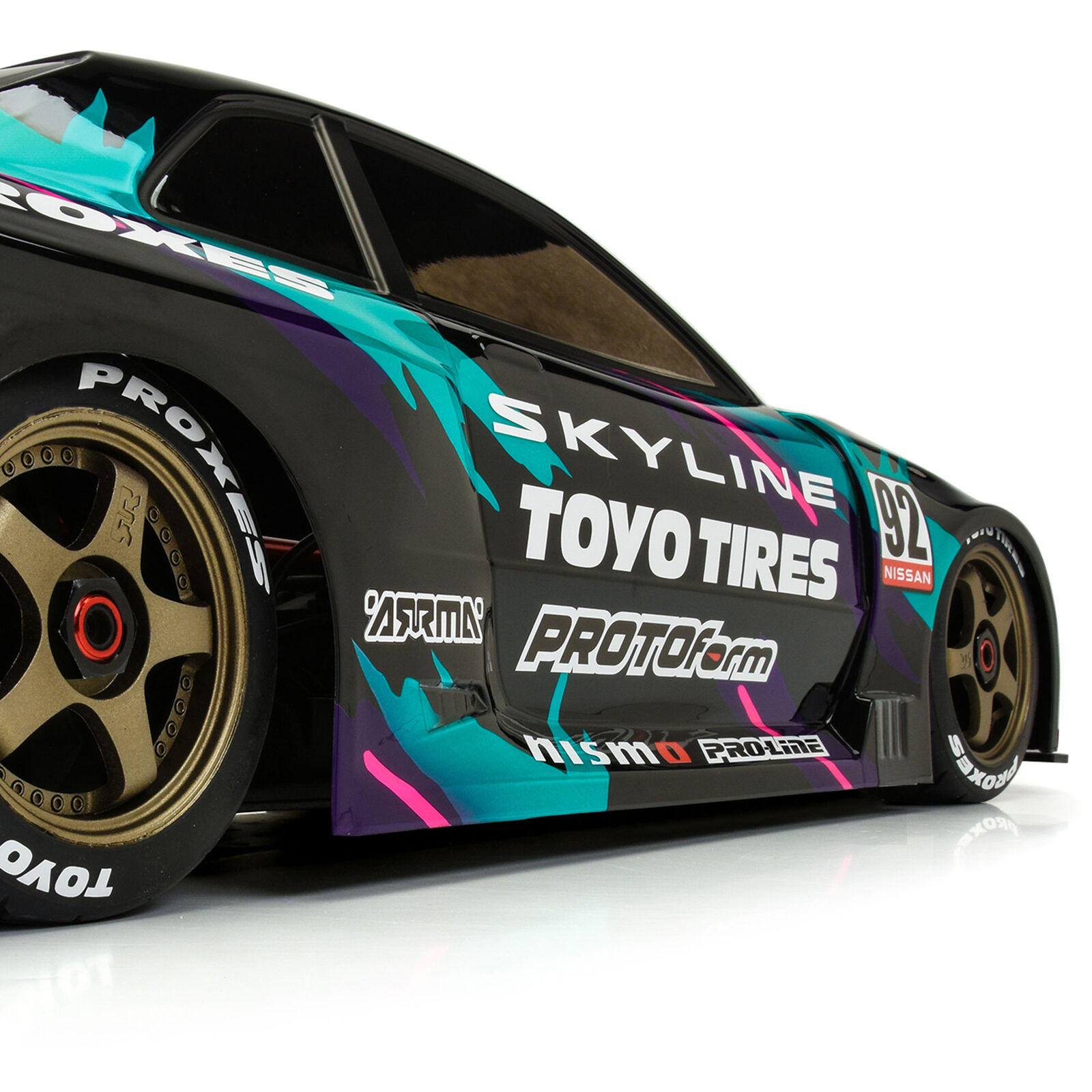 Protoform 1/7 2002 Nissan Skyline GT-R R34 Clr Bdy Infrctn - 5