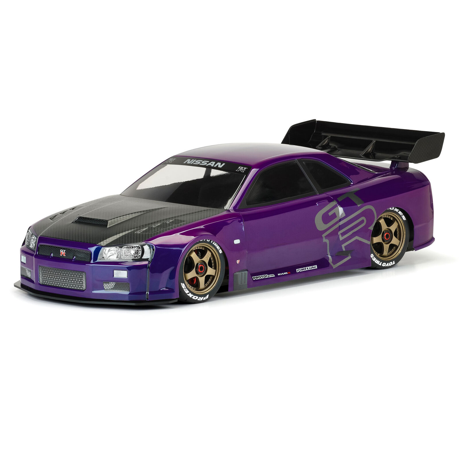 Protoform 1/7 2002 Nissan Skyline GT-R R34 Clr Bdy Infrctn - 11