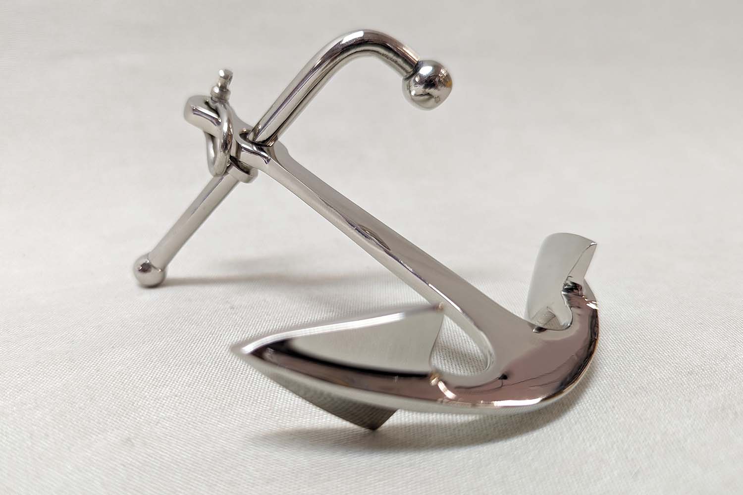 The Admiralty Pattern anchor Chromed 12x10 cm - 2