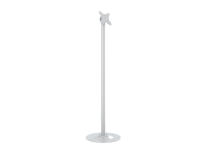 M Pro Series Single Pole Floorbase White
