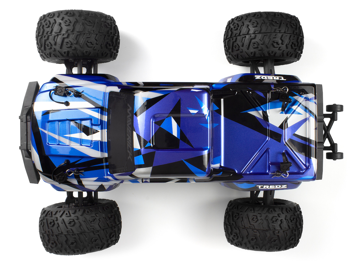 Maverick RC Quantum2 MT 1/10th Monster Truck - Blue - 4
