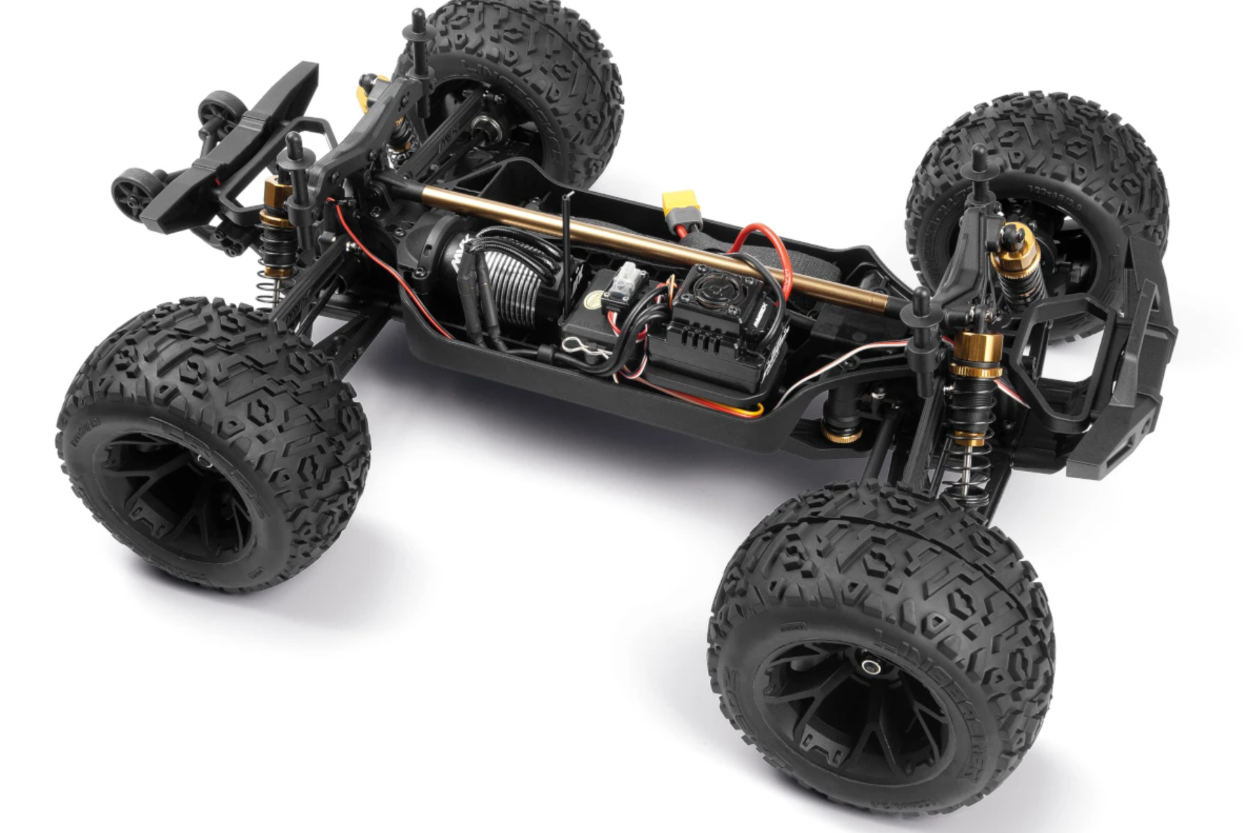 Maverick RC MV150405 Quantum2 MT Flux 1/10th Monster Truck - Red - 4