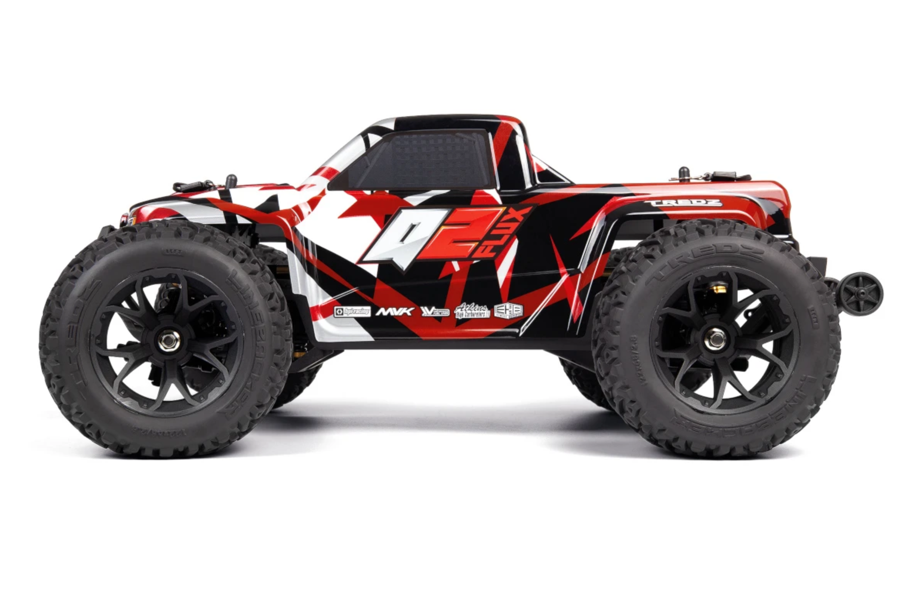 Maverick RC MV150405 Quantum2 MT Flux 1/10th Monster Truck - Red - 2
