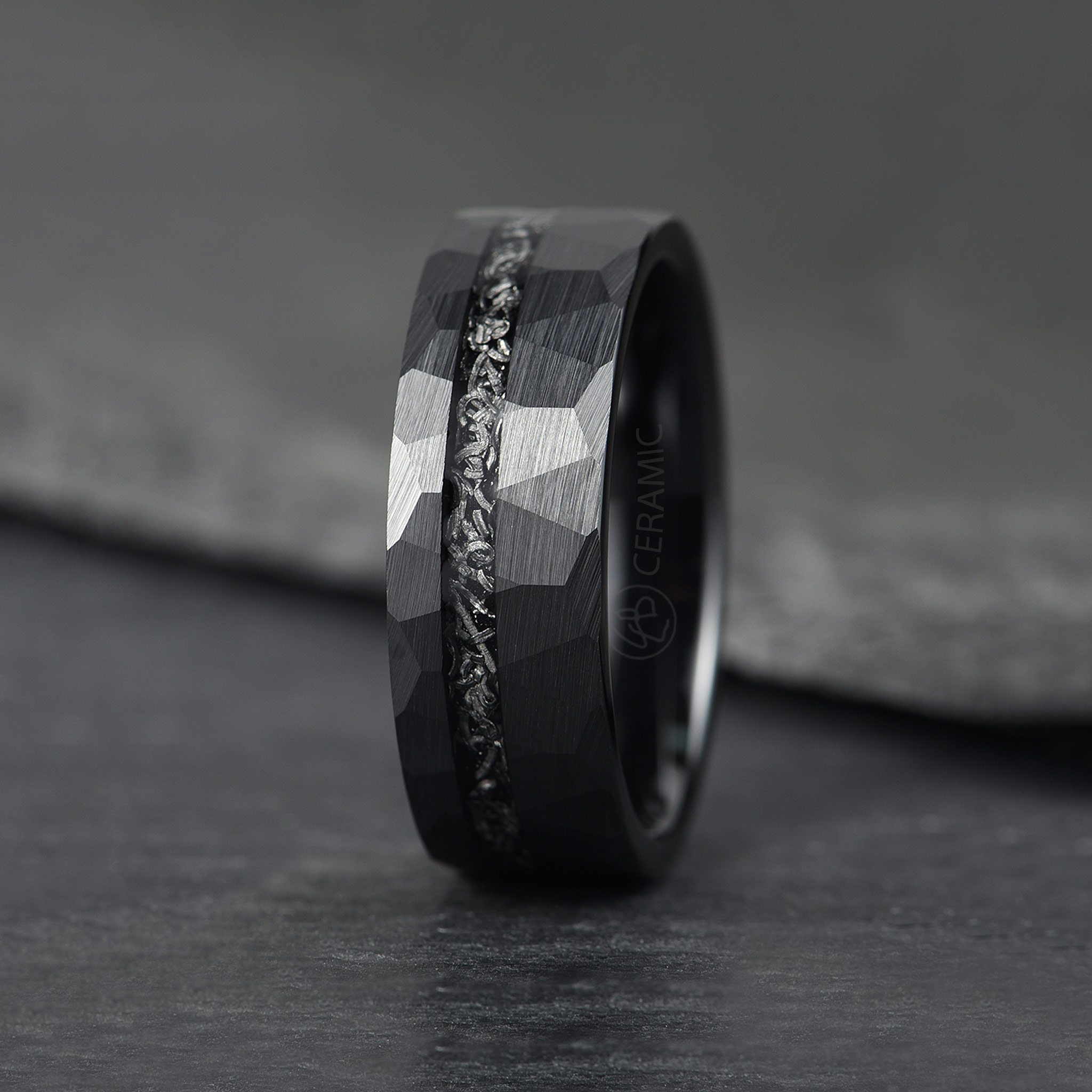 Eclipse - Sort Keramisk Knust Meteorit - 2