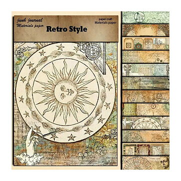 Vintage Background Paper - Medieval Alchemy
