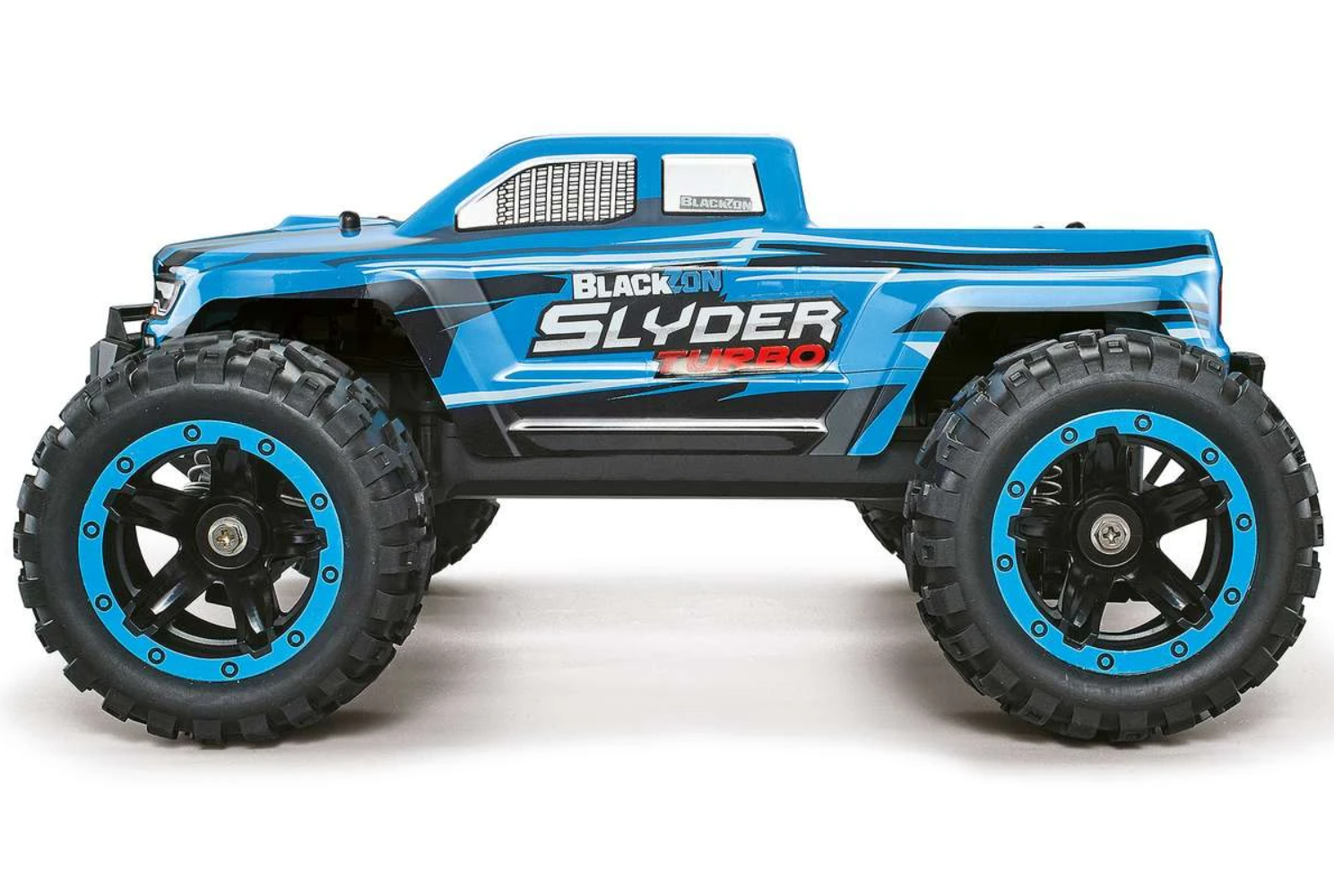 Blackzon 540201 Slyder MT Turbo 1/16 4WD 2S Brushless - Blue - 3