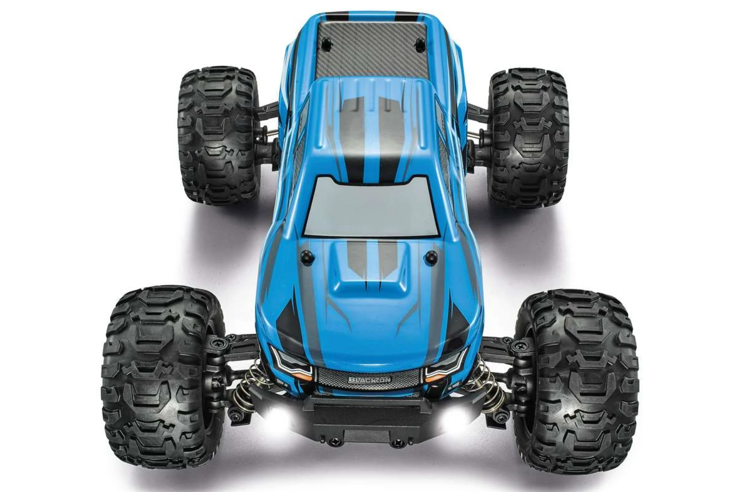 Blackzon 540201 Slyder MT Turbo 1/16 4WD 2S Brushless - Blue - 5
