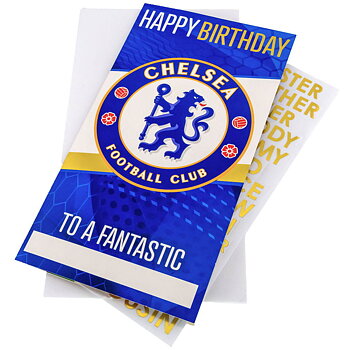 Chelsea Födelsedagskort Personalised