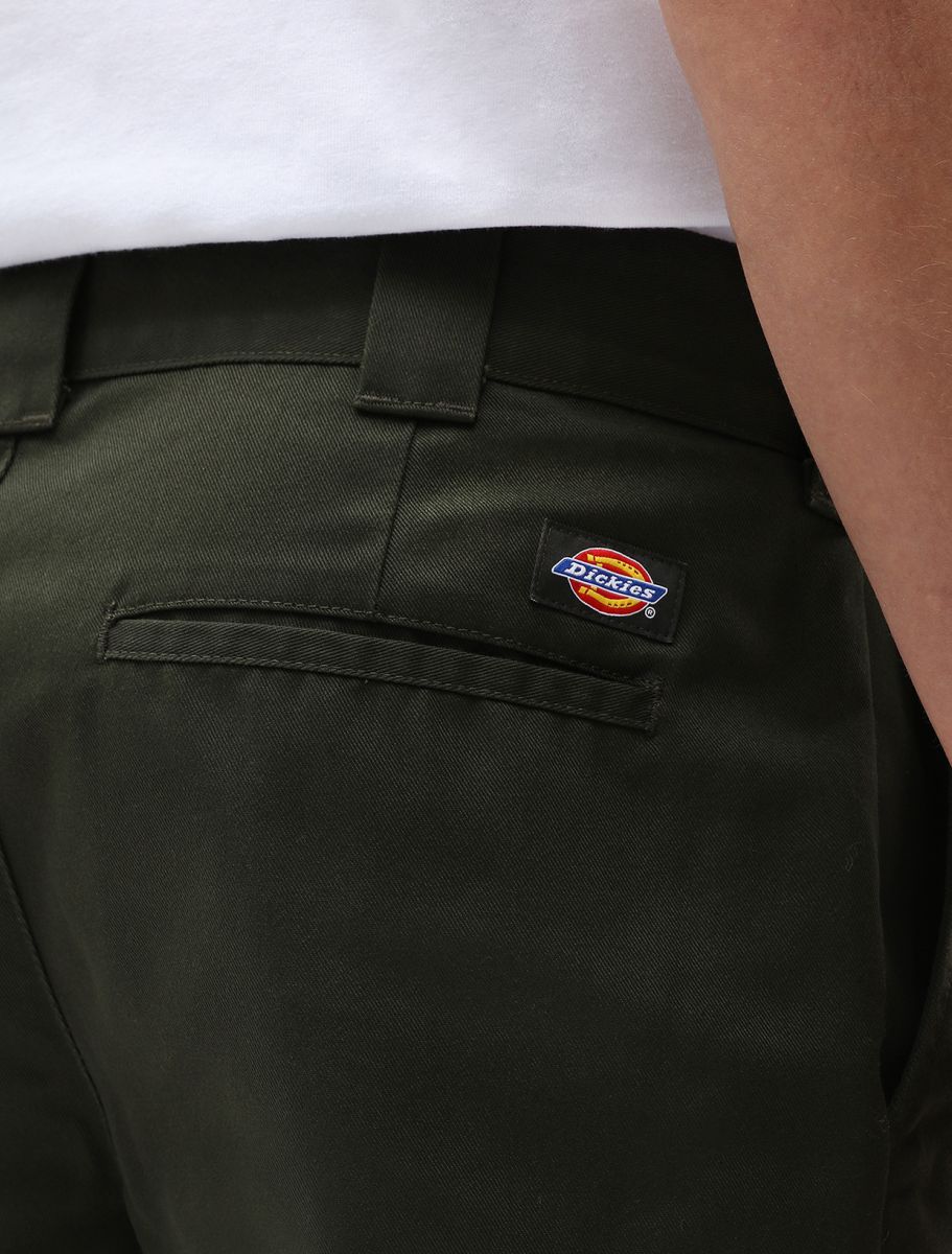 Dickies slimfit shorts olivgröna  - 3
